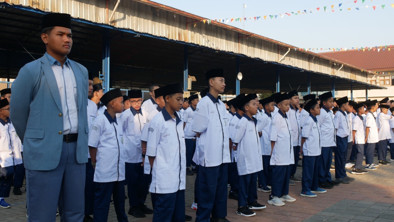 Hari Pertama Kegiatan Santri Kelas VII