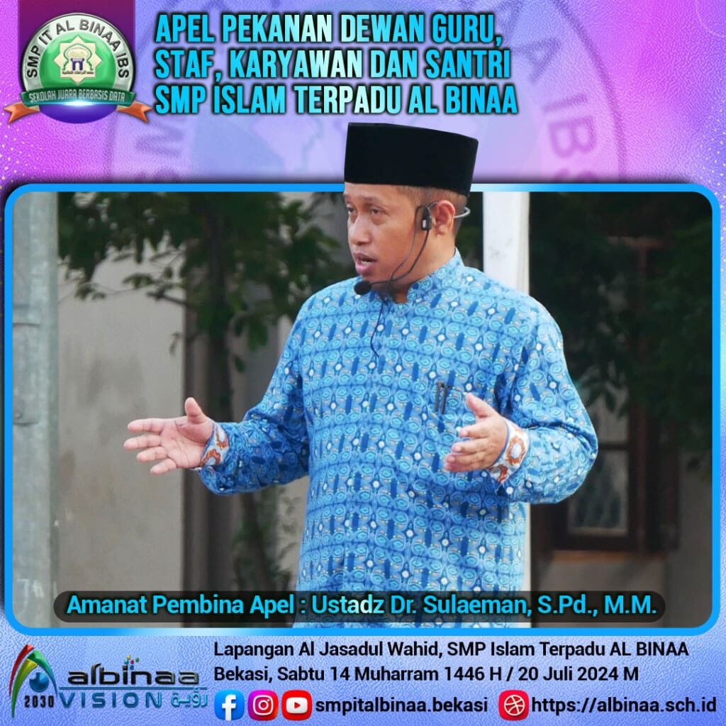 Apel Pagi SMP IT Al Binaa