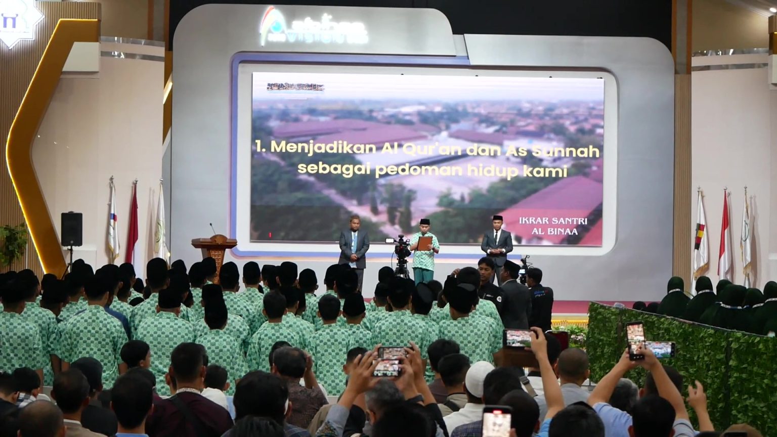 Serah Terima Santri Baru 2025