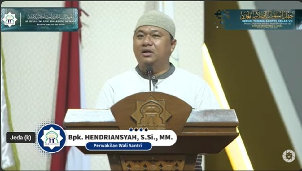 Serah Terima Santri Baru 2025